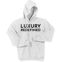 Black Luxury Redefined - Pullover Hooded Sweatshirt