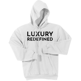 Black Luxury Redefined - Pullover Hooded Sweatshirt