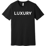 White Luxury - Short Sleeve Men's T-Shirt