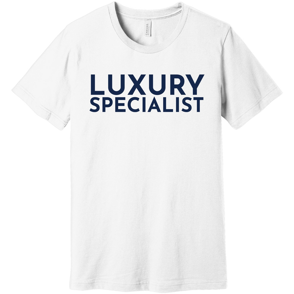 Navy Luxury Specialist - Short Sleeve Men's T-Shirt