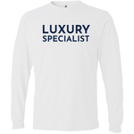 Navy Luxury Specialist - Long Sleeve Men's T-Shirt