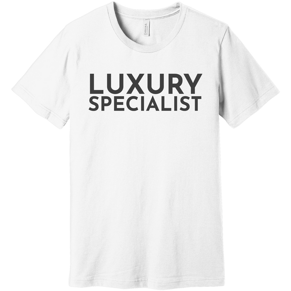 Charcoal Luxury Specialist - Short Sleeve Men's T-Shirt