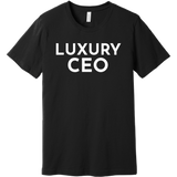 White Luxury CEO - Short Sleeve Men's T-Shirt