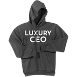 White Luxury CEO - Pullover Hooded Sweatshirt