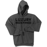 Black Luxury Redefined - Pullover Hooded Sweatshirt