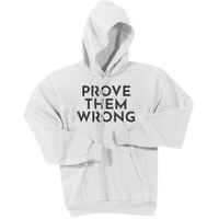 Charcoal Prove Them Wrong - Pullover Hooded Sweatshirt