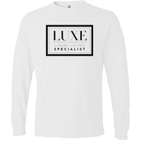 Black Luxe Logo - Long Sleeve Men's T-Shirt