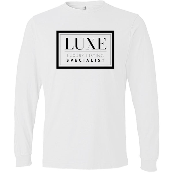 Black Luxe Logo - Long Sleeve Men's T-Shirt