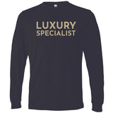 Gold Luxury Specialist - Long Sleeve Men's T-Shirt