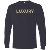 Gold Luxury - Long Sleeve Men's T-Shirt