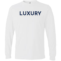 Navy Luxury - Long Sleeve Men's T-Shirt