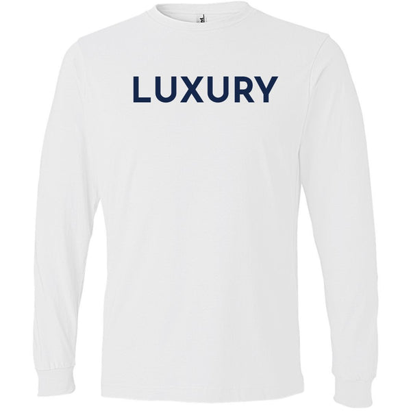 Navy Luxury - Long Sleeve Men's T-Shirt