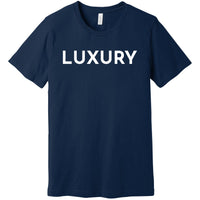 White Luxury - Short Sleeve Men's T-Shirt