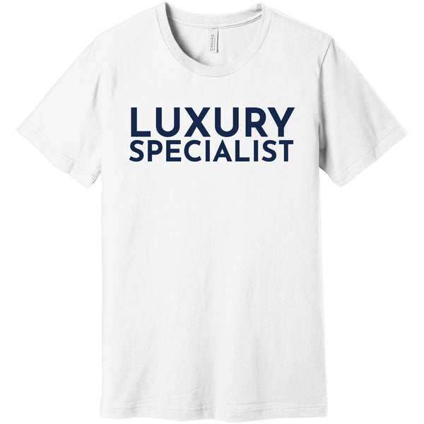 Navy Luxury Specialist - Short Sleeve Men's T-Shirt
