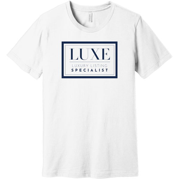 Navy Luxe Logo - Short Sleeve Men's T-Shirt