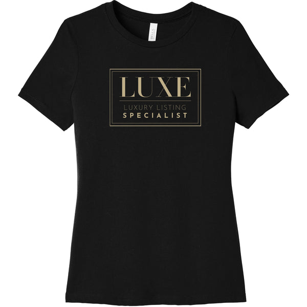 Gold Luxe Logo - Short Sleeve Women's T-Shirt