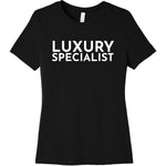 White Luxury Specialist - Short Sleeve Women's T-Shirt