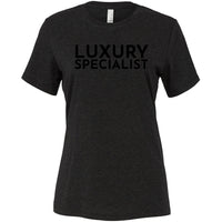 Black Luxury Specialist - Short Sleeve Women's T-Shirt