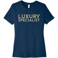 Gold Luxury Specialist - Short Sleeve Women's T-Shirt