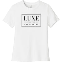 Black Luxe Logo - Short Sleeve Women's T-Shirt