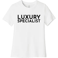 Black Luxury Specialist - Short Sleeve Women's T-Shirt