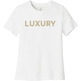 Gold Luxury - Short Sleeve Women's T-Shirt
