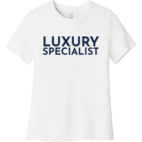 Navy Luxury Specialist - Short Sleeve Women's T-Shirt