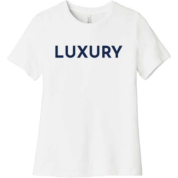 Navy Luxury - Short Sleeve Women's T-Shirt