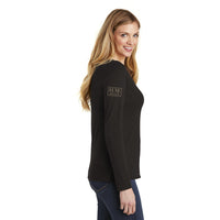 Gold Luxe Logo - Long Sleeve Women's T-Shirt