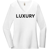 Black Luxury - Long Sleeve Women's T-Shirt