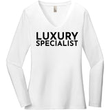Black Luxury Specialist - Long Sleeve Women's T-Shirt