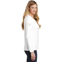 Gold Luxe Logo - Long Sleeve Women's T-Shirt