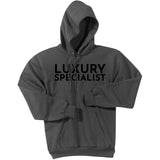 Black Luxury Specialist - Pullover Hooded Sweatshirt