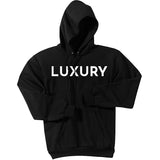 White Luxury - Pullover Hooded Sweatshirt