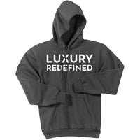 White Luxury Redefined - Pullover Hooded Sweatshirt