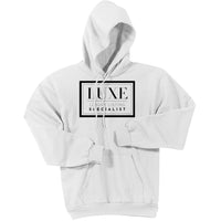 Black Luxe Logo - Pullover Hooded Sweatshirt