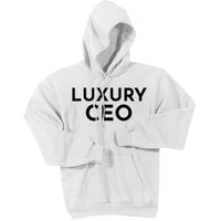 Black Luxury CEO - Pullover Hooded Sweatshirt