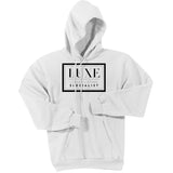 Black Luxe Logo - Pullover Hooded Sweatshirt