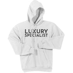Charcoal Luxury Specialist - Pullover Hooded Sweatshirt