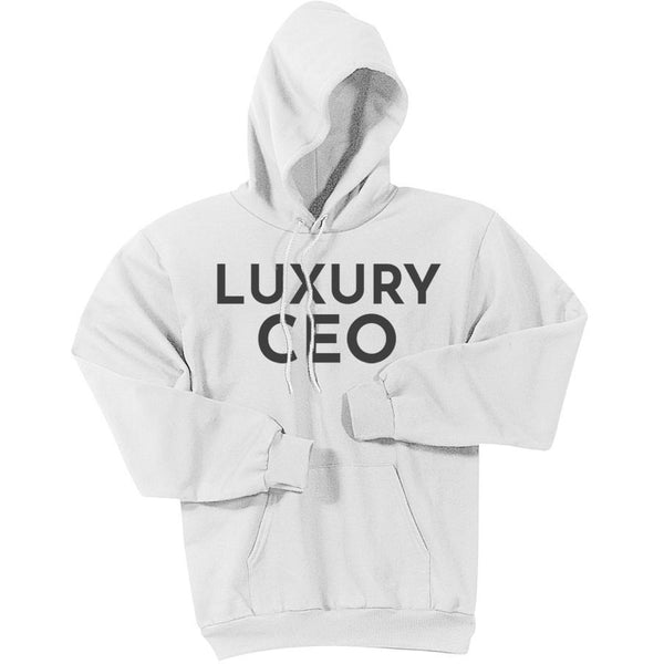 Charcoal Luxury CEO - Pullover Hooded Sweatshirt