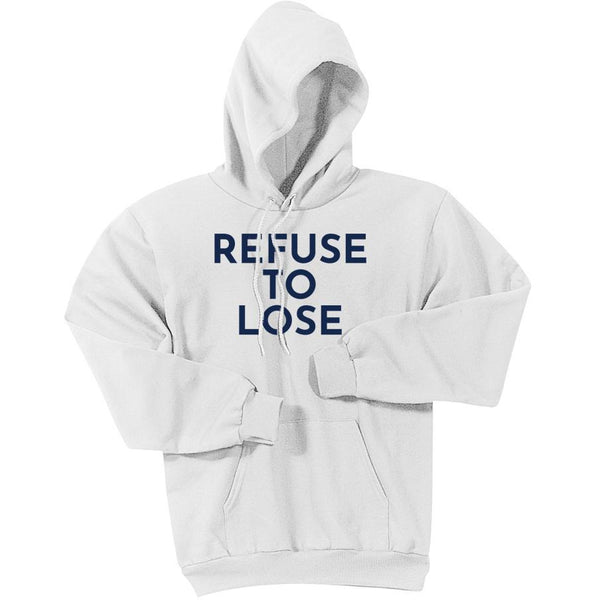 Navy Refuse To Lose - Pullover Hooded Sweatshirt