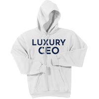 Navy Luxury CEO - Pullover Hooded Sweatshirt